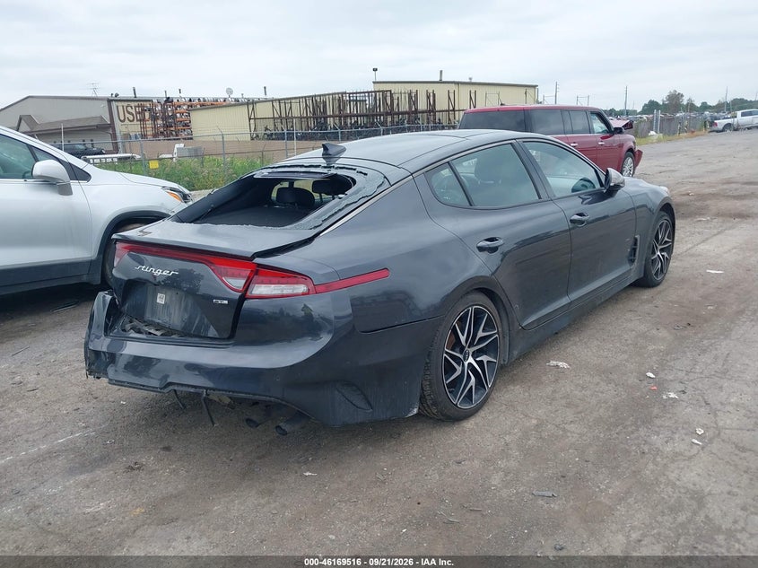 Vin: knae35ld1p6133461, lot: 46669358, kia stinger gt-line 20234