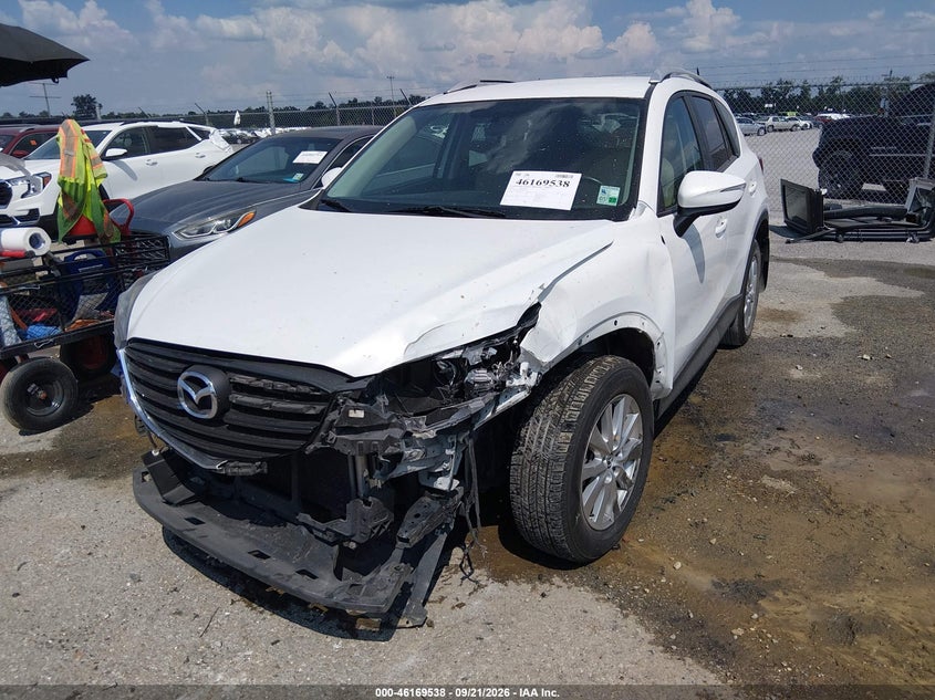 Vin: jm3ke2cy4g0843207, lot: 46669380, mazda cx-5 touring 20162