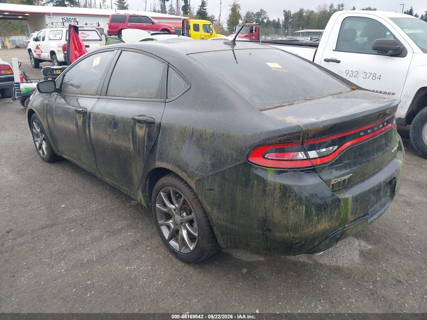 Vin: 1c3cdfba9dd117797, lot: 46669384, dodge dart rallye 20133
