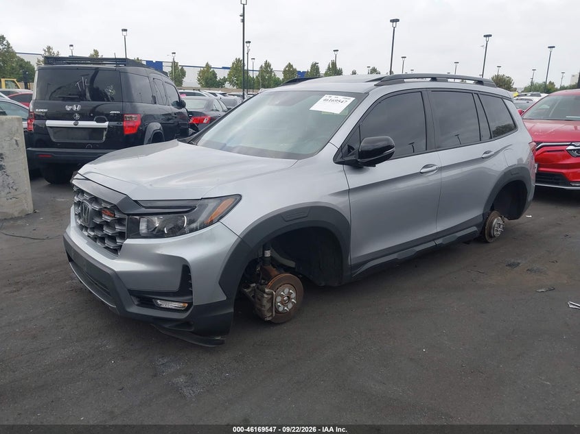 Vin: 5fnyf8h60pb035299, lot: 46669389, honda passport awd trailsport 20232