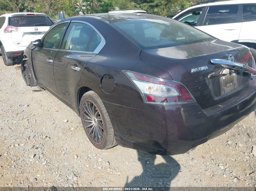 Vin: 1n4aa5ap7ec912551, lot: 46669400, nissan maxima 3.5 sv 20143