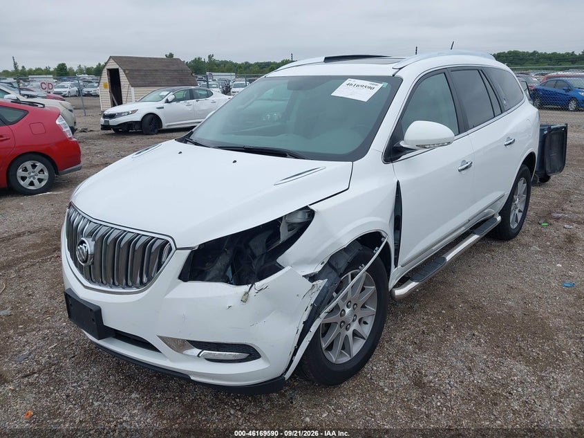Vin: 5gakvbkd5hj230291, lot: 46669432, buick enclave leather 20172