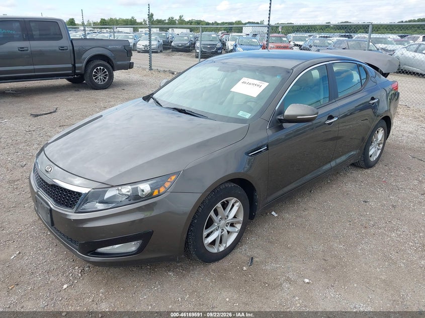 2013 Kia Optima, Удар ззаду, IAAI, VIN 5XXGM4A78DG238351 — фото 2