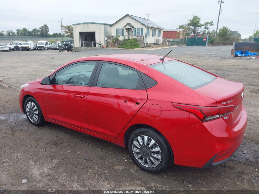 Vin: 3kpc24a64me130796, lot: 46669441, hyundai accent se 20213