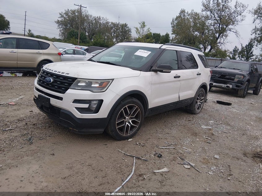 2016 Ford Explorer, Удар ззаду, IAAI, VIN 1FM5K8GT2GGA31777 — фото 2