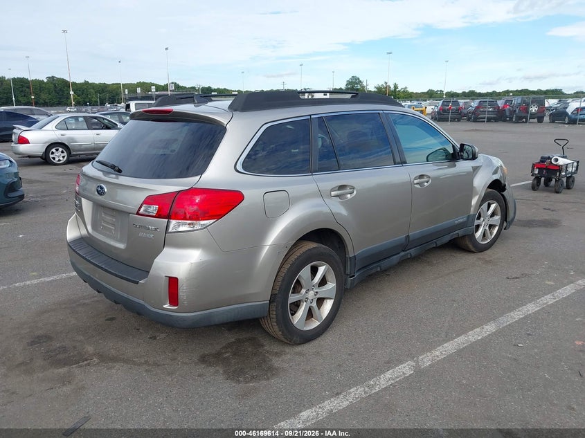 Vin: 4s4brbcc2e3206678, lot: 46669456, subaru outback 2.5i premium 20144