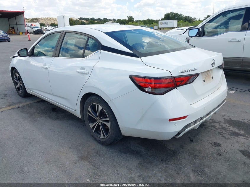 Vin: 3n1ab8cv9my264031, lot: 46669463, nissan sentra sv xtronic cvt 20213