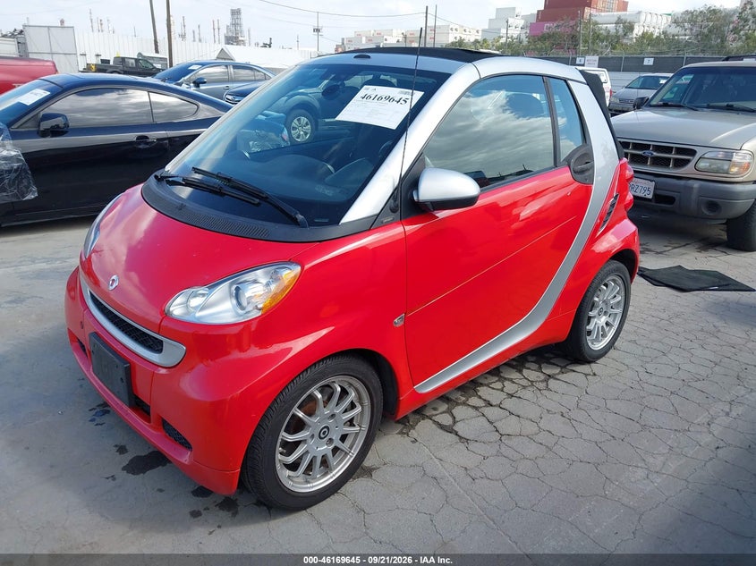 Vin: wmeek3ba9ck558916, lot: 46669487, smart fortwo passion 20122