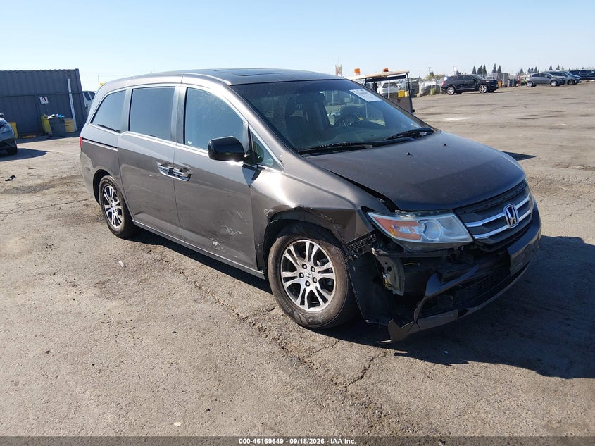 Vin: 5fnrl5h65db088569, lot: 46669491, honda odyssey ex-l 2013 img_1