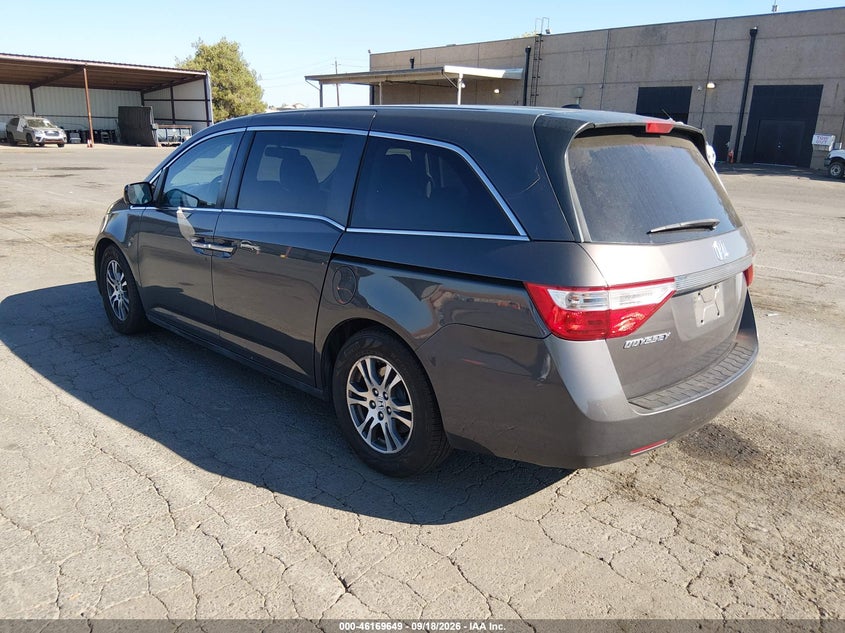 Vin: 5fnrl5h65db088569, lot: 46669491, honda odyssey ex-l 20133