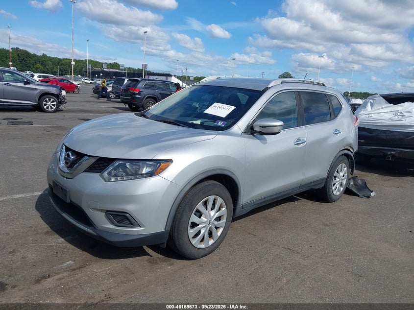 Vin: jn8at2mt8gw007673, lot: 46669514, nissan rogue s/sl/sv 20162