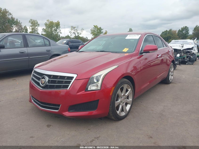 Vin: 1g6ah5r36d0107408, lot: 46669516, cadillac ats luxury 20132