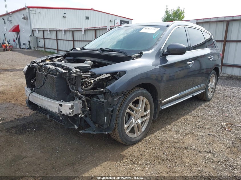 Vin: 5n1al0mm1dc325720, lot: 46669535, infiniti jx35 20132
