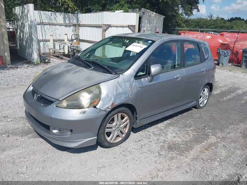 HONDA FIT 2008 VIN JHMGD38638S012302