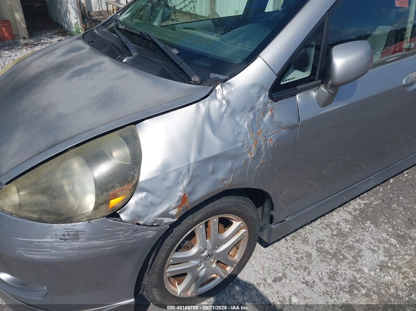 HONDA FIT 2008 VIN JHMGD38638S012302
