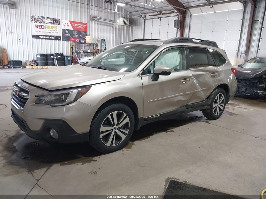 Vin: 4s4bsanc4j3290962, lot: 46669604, subaru outback 2.5i limited 20182