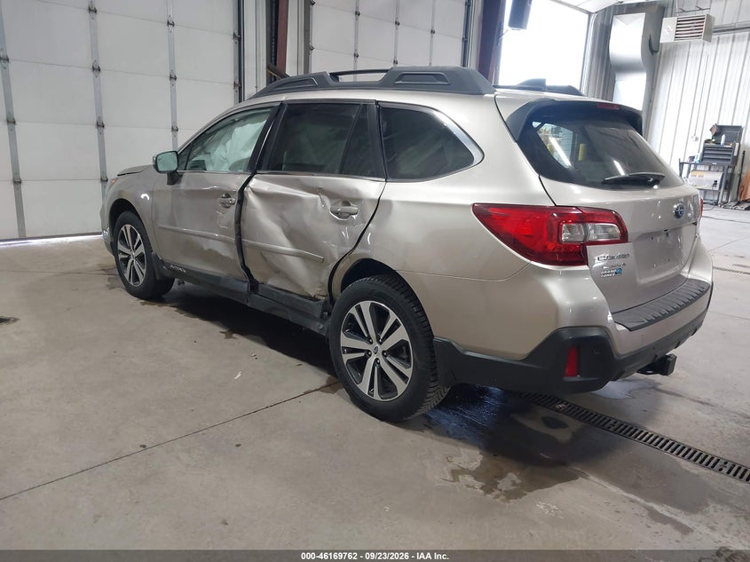 Vin: 4s4bsanc4j3290962, lot: 46669604, subaru outback 2.5i limited 20183