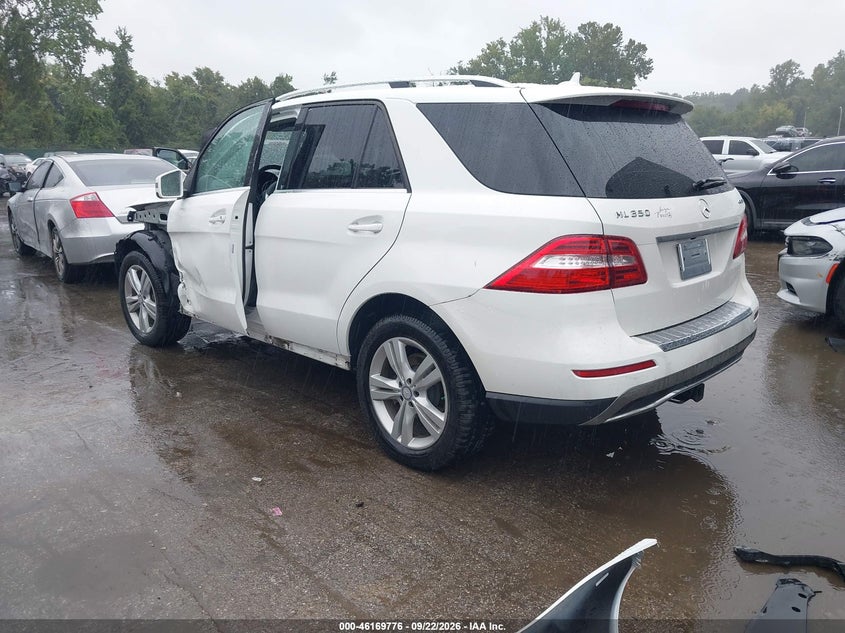 Vin: 4jgda5hb6fa493375, lot: 46669618, mercedes-benz ml 350 4matic 20153