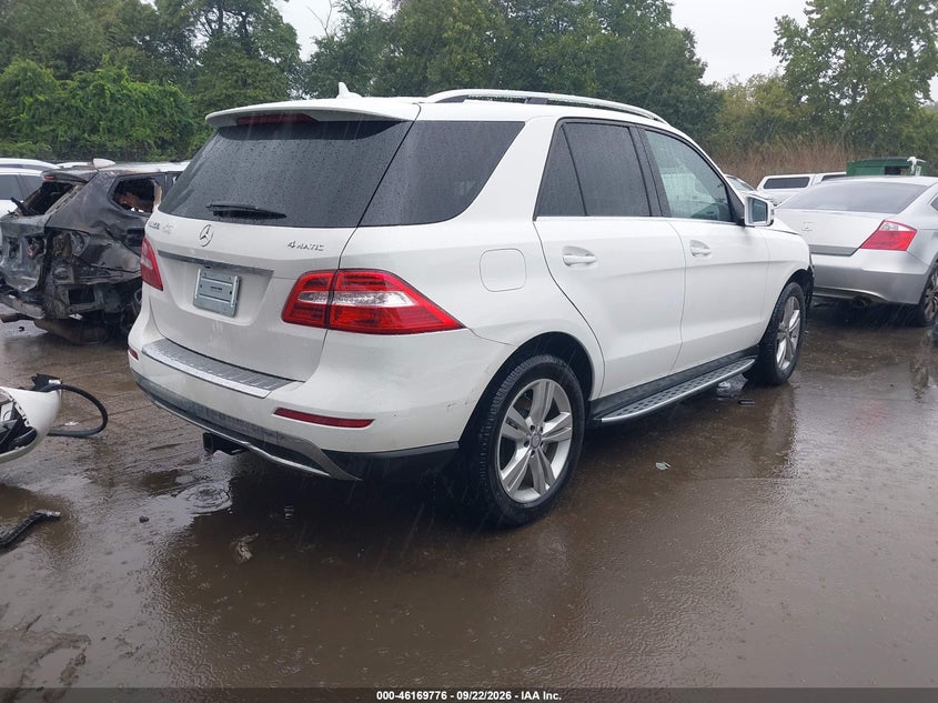 Vin: 4jgda5hb6fa493375, lot: 46669618, mercedes-benz ml 350 4matic 20154