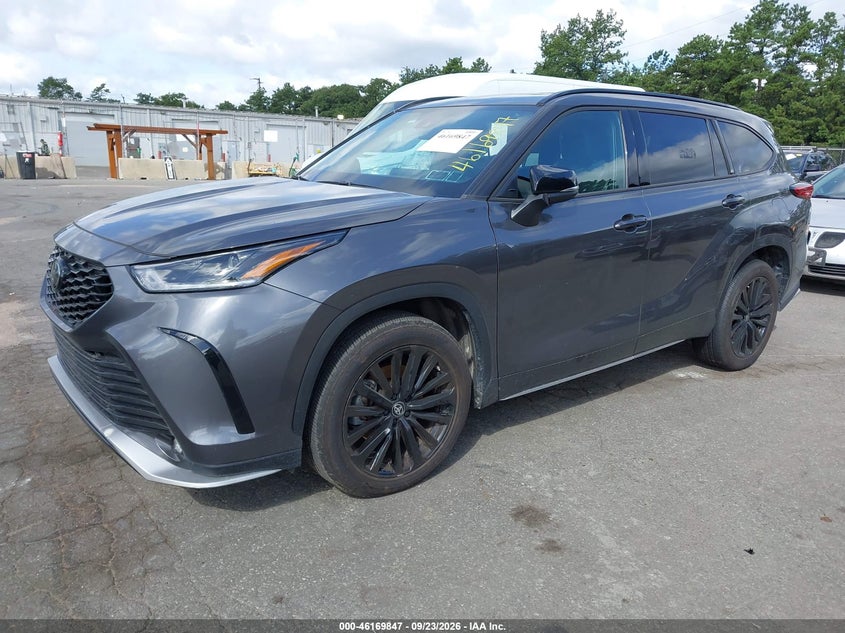 Vin: 5tdkdrbh6ps526788, lot: 46669689, toyota highlander xse 20232