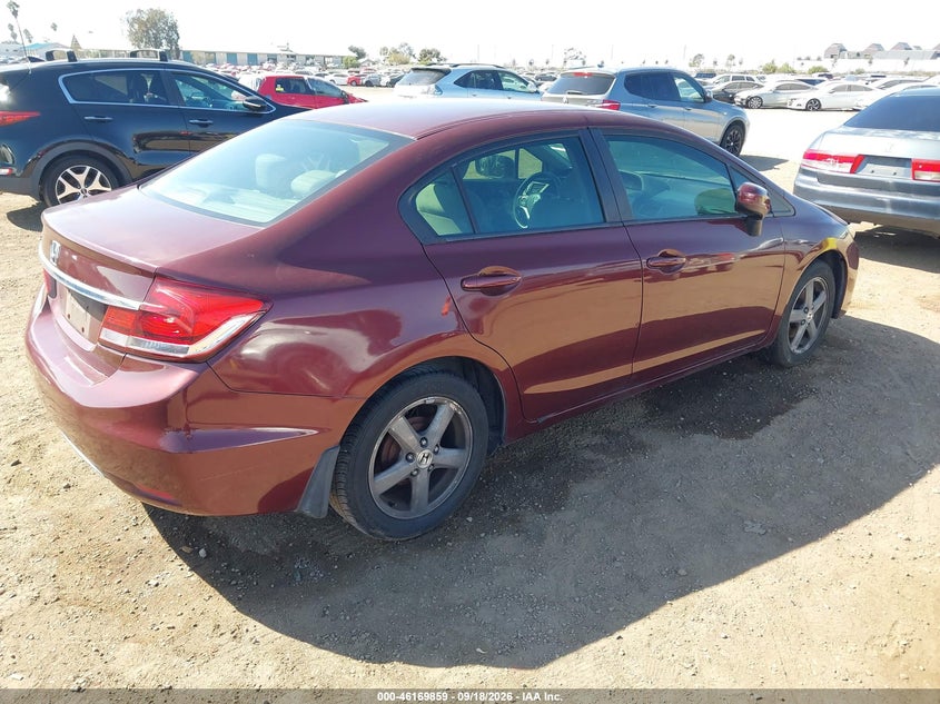 Vin: 19xfb2f50fe056149, lot: 46669701, honda civic lx 20154
