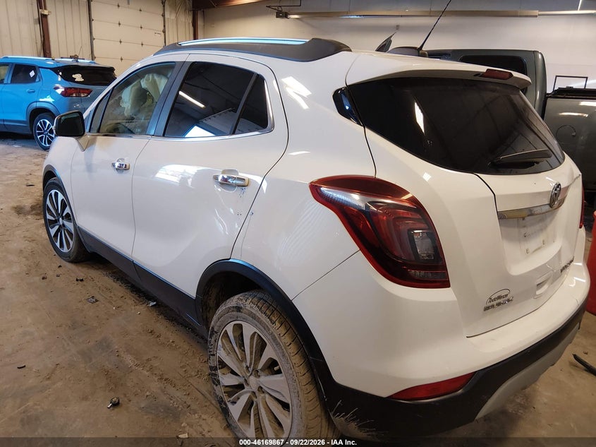 Vin: kl4cjbsb1jb563126, lot: 46669709, buick encore preferred ii 20183