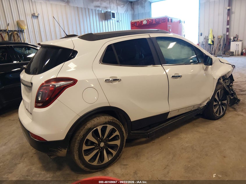 Vin: kl4cjbsb1jb563126, lot: 46669709, buick encore preferred ii 20184