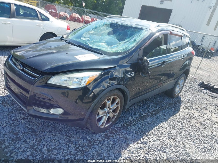 Vin: 1fmcu9j98eue32642, lot: 46669732, ford escape titanium 20142