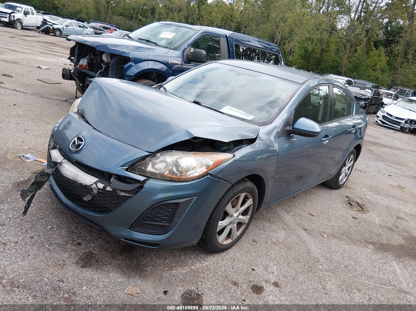 Vin: jm1bl1vf9b1427774, lot: 46669738, mazda mazda3 i touring 20112