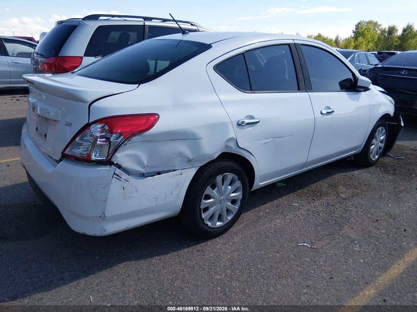 Vin: 3n1cn7ap5jl829544, lot: 46669754, nissan versa 1.6 sv 20184