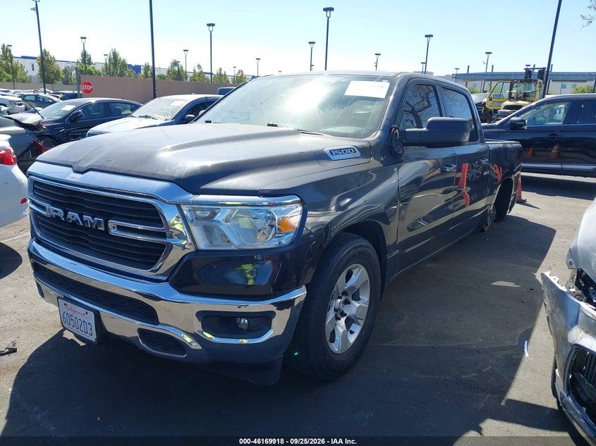 Vin: 1c6rrefg7mn543845, lot: 46669760, ram 1500 big horn  4x2 5'7 box 20212