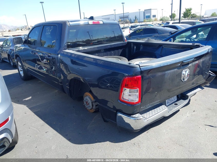 Vin: 1c6rrefg7mn543845, lot: 46669760, ram 1500 big horn  4x2 5'7 box 20213