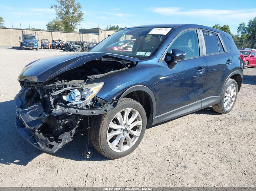 Vin: jm3ke4dy7f0527292, lot: 46669783, mazda cx-5 grand touring 20152