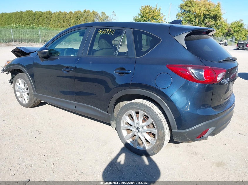 Vin: jm3ke4dy7f0527292, lot: 46669783, mazda cx-5 grand touring 20153