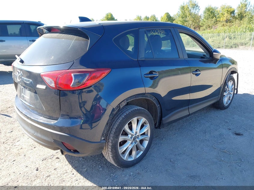 Vin: jm3ke4dy7f0527292, lot: 46669783, mazda cx-5 grand touring 20154