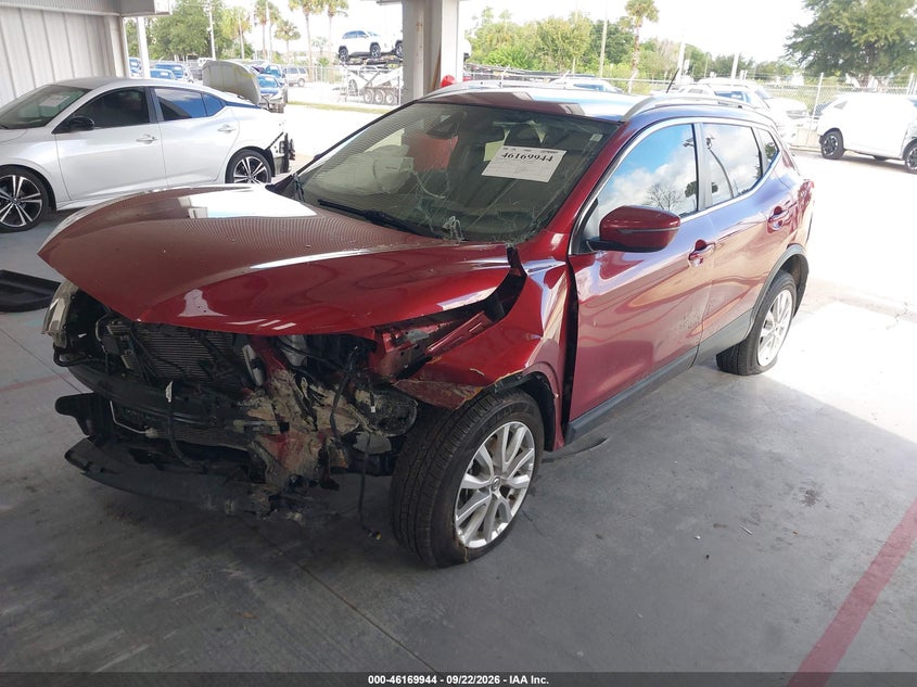 Vin: jn1bj1bw6mw443952, lot: 46669786, nissan rogue sport sv awd xtronic cvt 20212