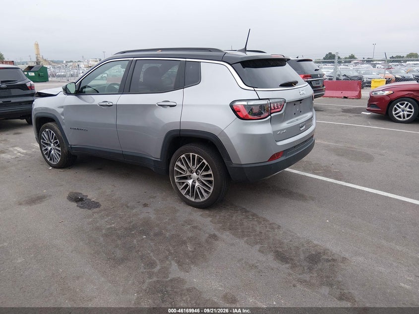Vin: 3c4njdcnxpt533407, lot: 46669788, jeep compass limited 4x4 20233