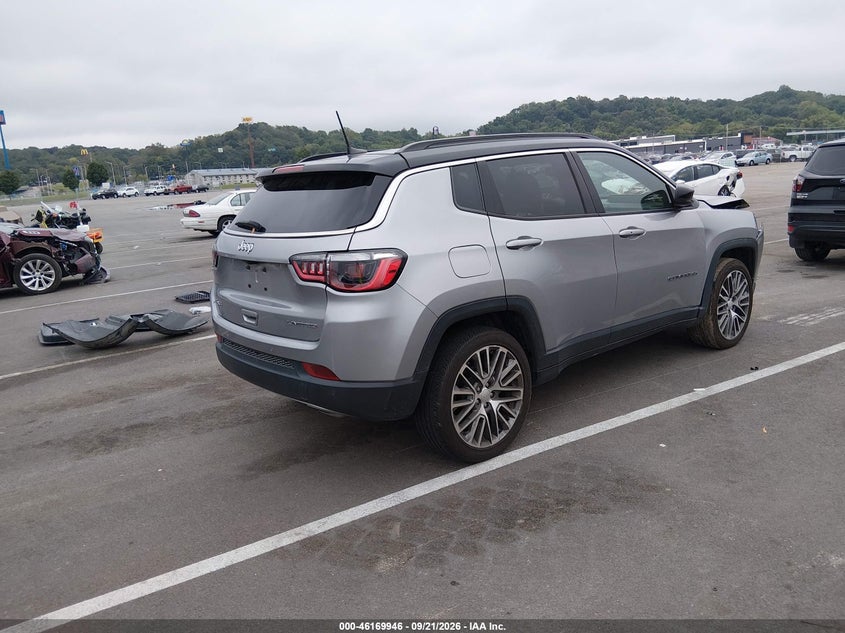 Vin: 3c4njdcnxpt533407, lot: 46669788, jeep compass limited 4x4 20234