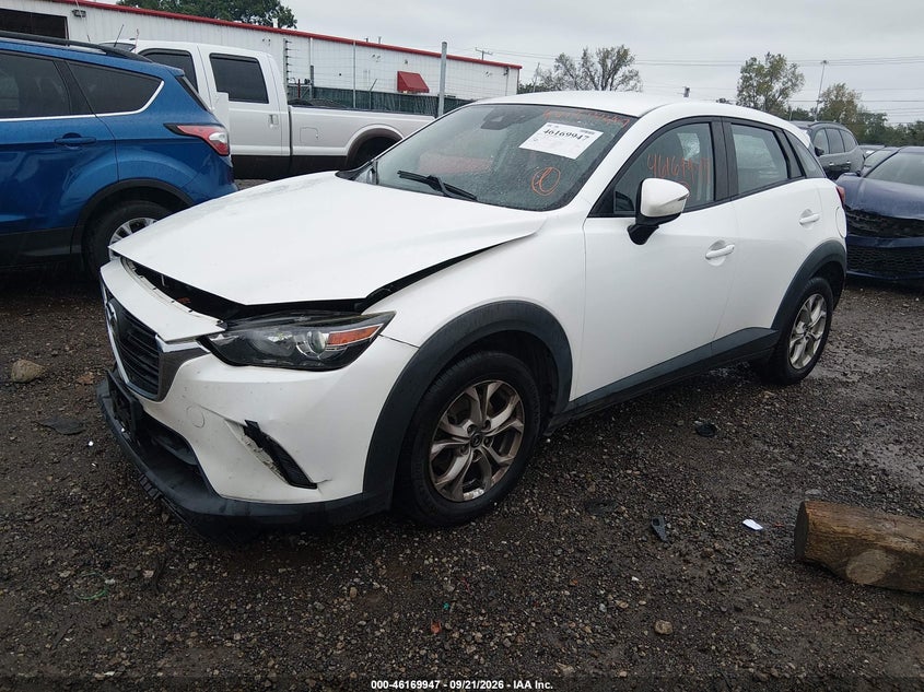 Vin: jm1dkfb70k1452990, lot: 46669789, mazda cx-3 sport 20192