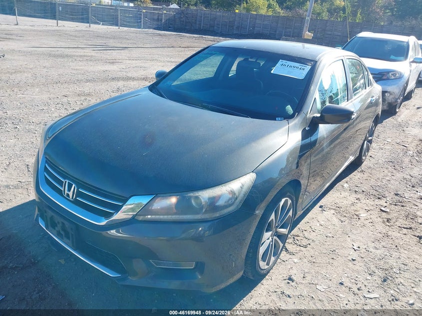 Vin: 1hgcr2f53da265661, lot: 46669790, honda accord sport 20132