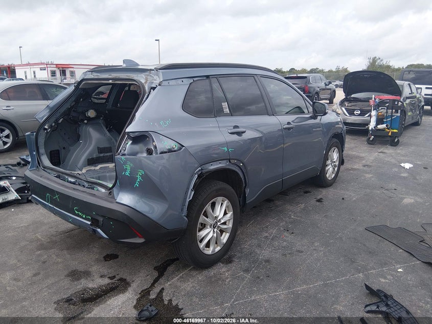 Vin: 7mucaaag2rv080039, lot: 46669809, toyota corolla cross le 20244