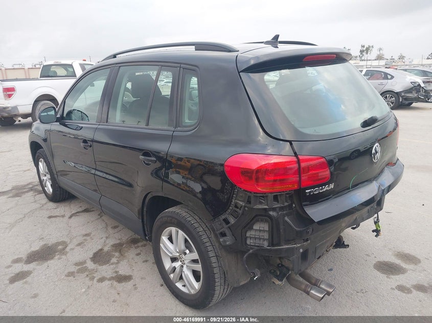 Vin: wvgav7ax1hk027584, lot: 46669833, volkswagen tiguan 2.0t/2.0t s 20173