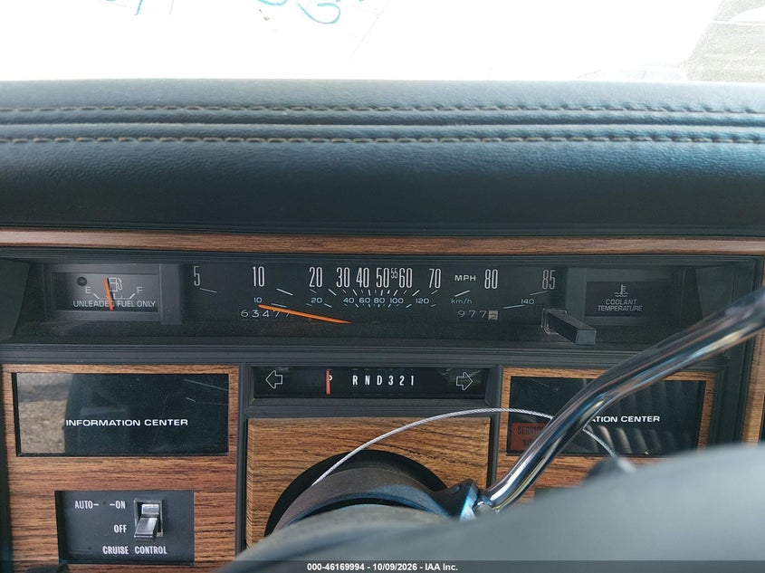 CADILLAC ELDORADO 1985 VIN 1G6EL5787FE605346