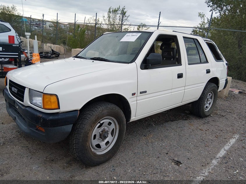 ISUZU RODEO 1997 VIN 4S2CM58V4V4327861