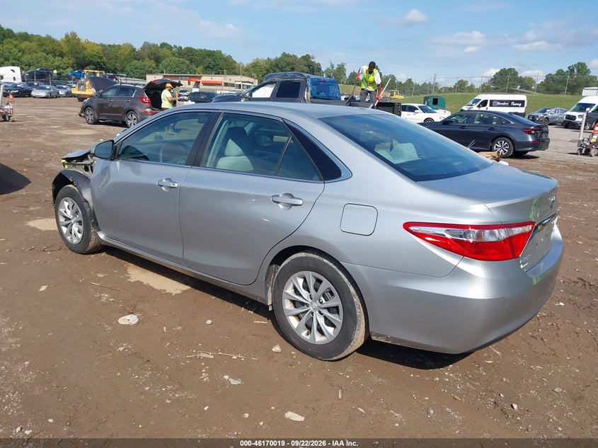 Vin: 4t1bf1fk3gu138801, lot: 46669861, toyota camry le 20163