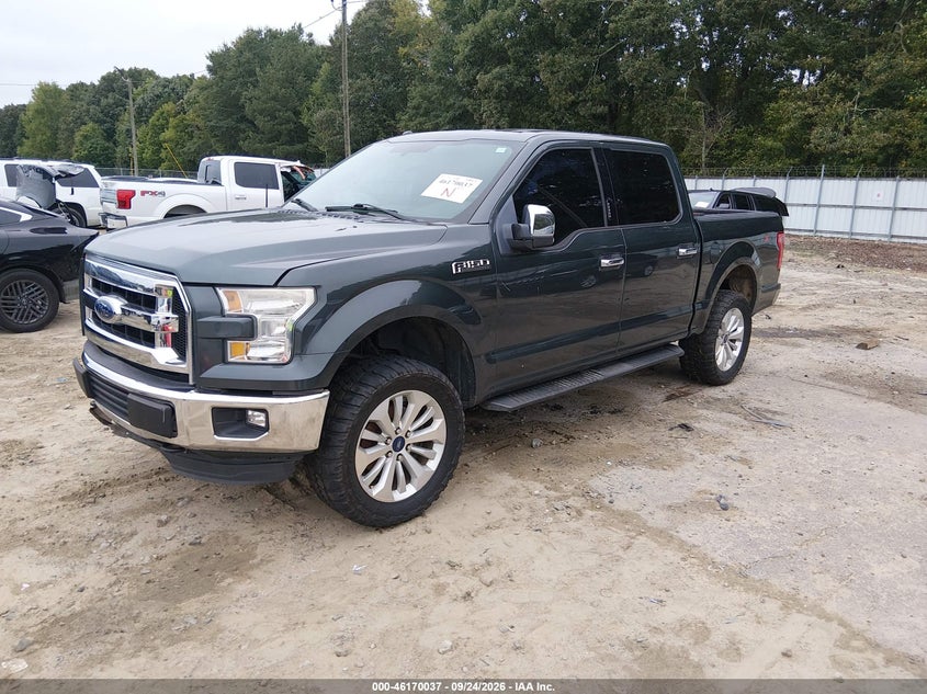 Vin: 1ftew1ef1fkf21233, lot: 46669880, ford f-150 xlt 20152