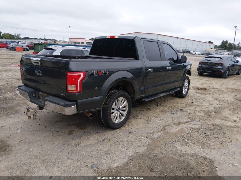 Vin: 1ftew1ef1fkf21233, lot: 46669880, ford f-150 xlt 20154