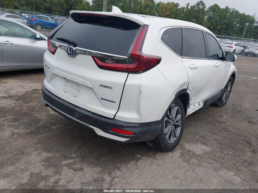 Vin: 7fart6h86me014086, lot: 46669919, honda cr-v hybrid ex-l 20214