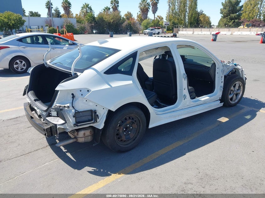 Vin: 2hgfe4f81sh328964, lot: 46669933, honda civic hybrid sport/sport touring 20254