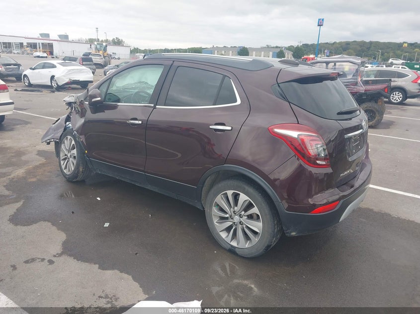 Vin: kl4cjasb0jb714872, lot: 46669951, buick encore preferred 20183